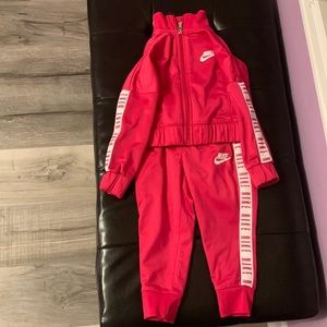 2t Hot Pink Nike track suite